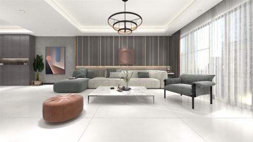 高陽(yáng)陶瓷｜新一線陶瓷品牌，750X1500蠟質(zhì)素巖磚，細(xì)膩顯...